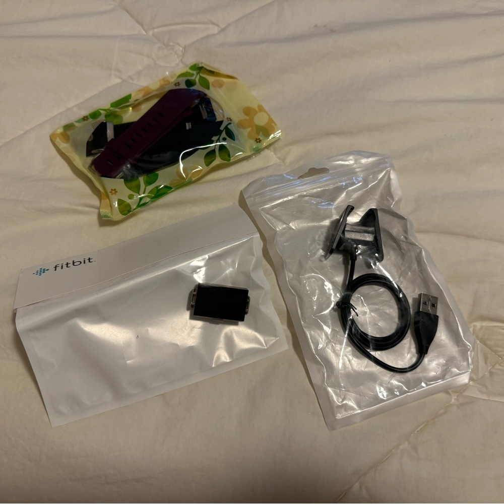 Fitbit Packaging with Text Details